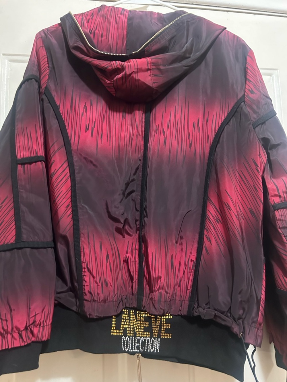 C&T Ombre Rec-Black Zip Hoodie Jacket